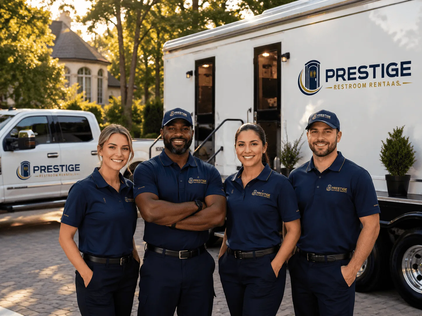 Trusted Luxury Portable Restrooms company in Walker, LA
